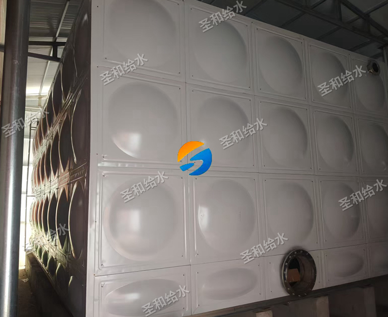 不锈钢水箱施工现场