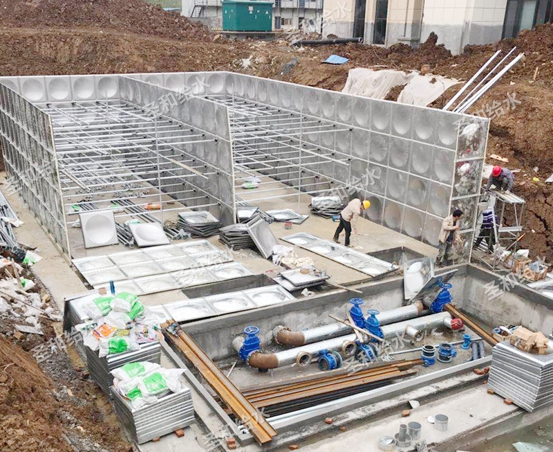 苏州抗浮式地埋箱泵一体化施工