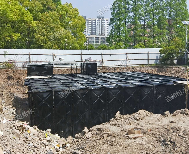 苏州抗浮式地埋箱泵一体化系统
